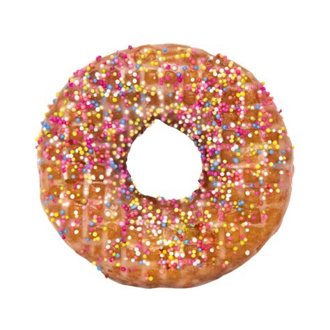 vanilla sprinkle fresh craft donuts  holy donut