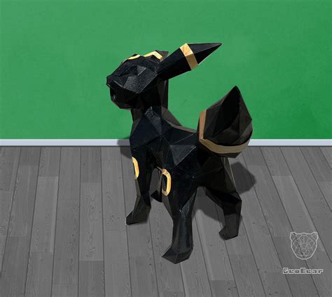 Papercraft Pokemon Umbreon