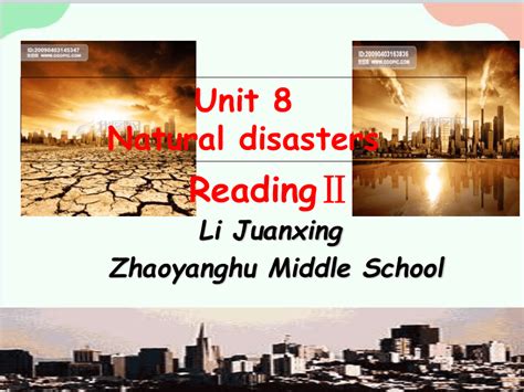 牛津译林版八年级上册 Unit 8 Natural Disasters Reading2 课件 共34张ppt 21世纪教育网