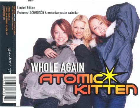 Atomic Kitten - Whole Again (2001, CD) | Discogs