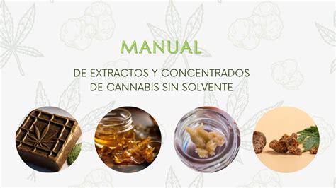 Manual De Extractos Y Concentrados De Cannabis Sin Solvente