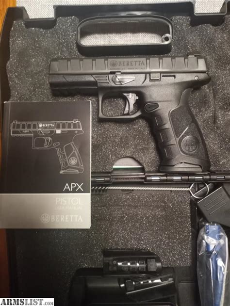 Armslist For Sale Trade Beretta Apx 9mm Centurion Full Size 17 1 Safe Queen New Private Sale