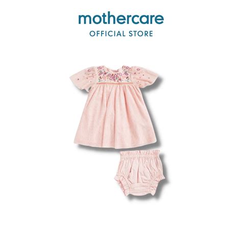 Jual Mothercare Pink Tulle Dress And Knickers Set Setelan Bayi