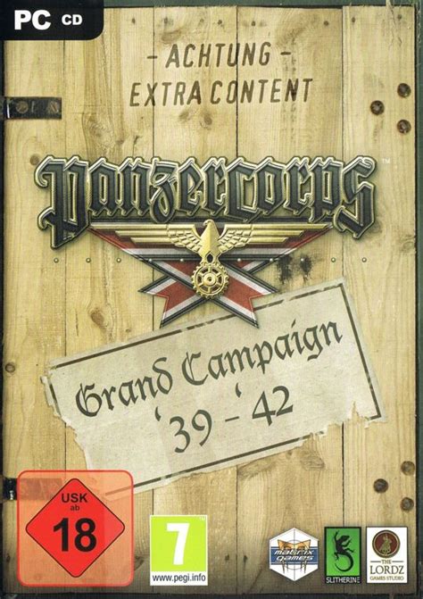 Panzer Corps Grand Campaign 39 42 2012 Mobygames