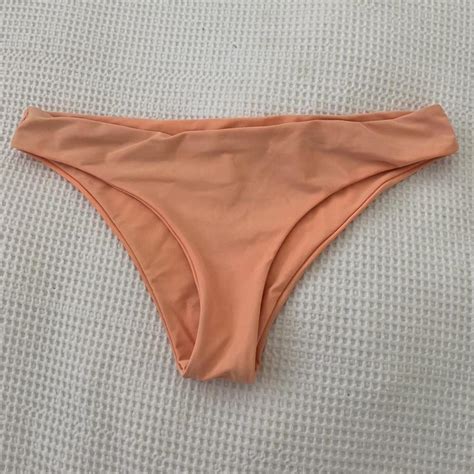 Bright Orange Bikini Bottoms Super Flattering And Depop