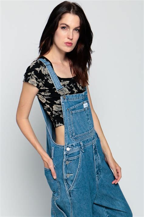 90s Denim Overalls Women Pants CALVIN KLEIN Grunge Baggy Etsy