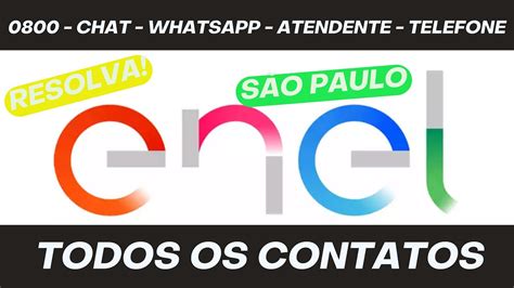 Qual O Telefone Da Anel - Todos os contatos da Enel SP: 0800, chat, telefone, atendente, WhatsApp ...