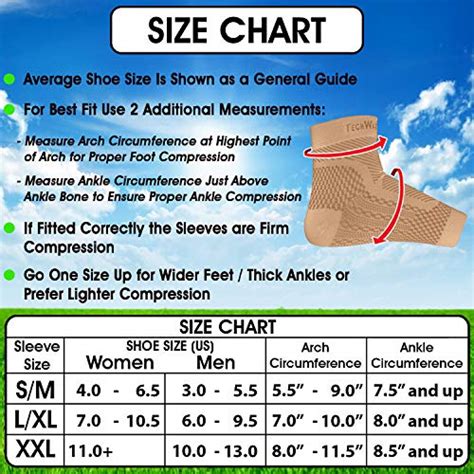 Aso Ankle Brace Size Chart: A Visual Reference of Charts | Chart Master