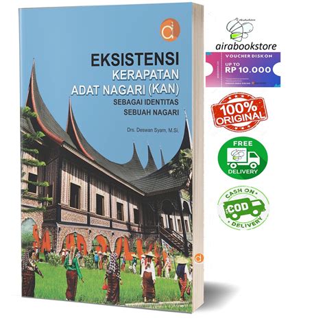 Jual Buku Eksistensi Kerapatan Adat Nagari KAN Sebagai Identitas