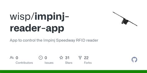 GitHub Wisp Impinj Reader App App To Control The Impinj Speedway