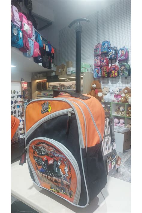 Hot Wheels Çekçekli Okul Çantası Fiyatları Flo