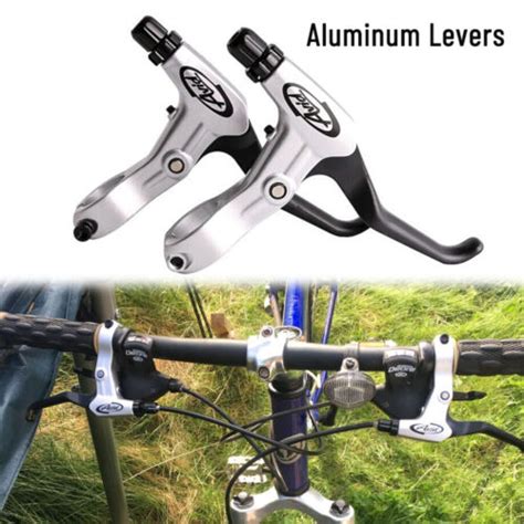 1 Pair MTB Bicycle Hand Brake Levers Mountain Road Bike V Brakes Handle