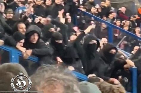 Tifosi Del Milan Cercano Scontri Con Gli Ultras Del Psg Tensione In