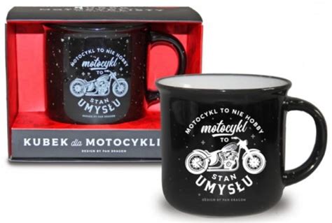 KUBEK ceramiczny dla motocyklisty chopper prezent DE MOTOS odzież i