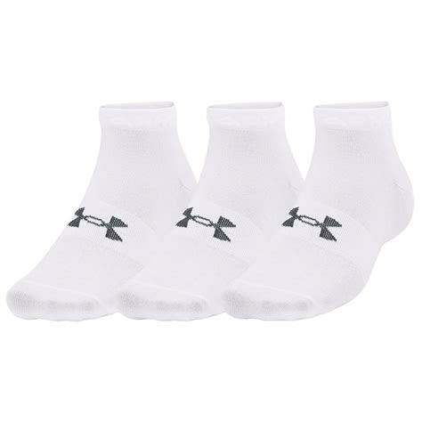 Under Armour Lot De 3 Paires De Chaussettes Basses UA Essential Blanc