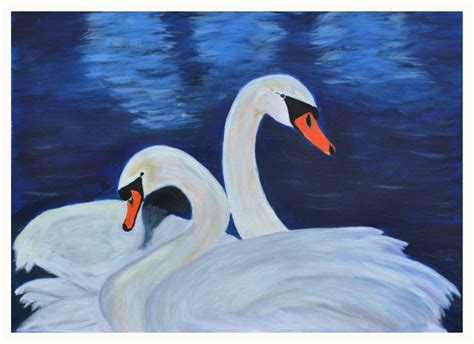 White Duck Painting at PaintingValley.com | Explore collection of White ...