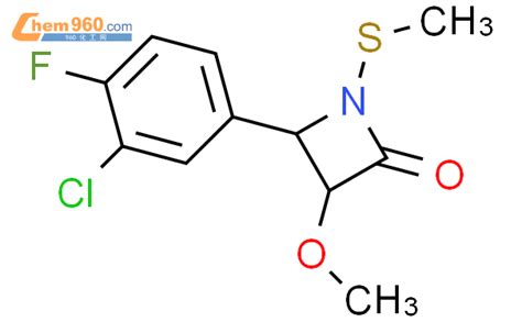 502430 27 5 2 AZETIDINONE 4 3 CHLORO 4 FLUOROPHENYL 3 METHOXY 1