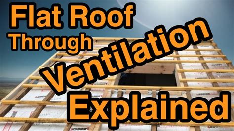 Cold Flat Roof Ventilation Corrected