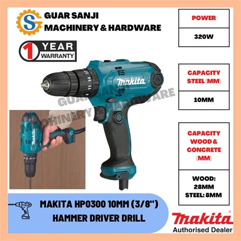 Makita Hp Hammer Driver Drill Lazada