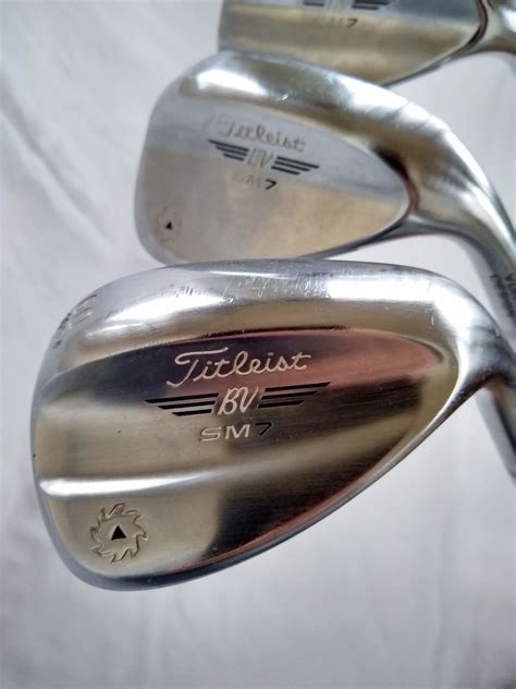 Used Titleist Vokey Sm7 Chrome Wedge Set Moose Hill Golf Shop