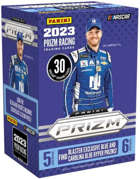 NASCAR Panini 2023 Prizm Racing Trading Card BLASTER Box 6 Packs Blue