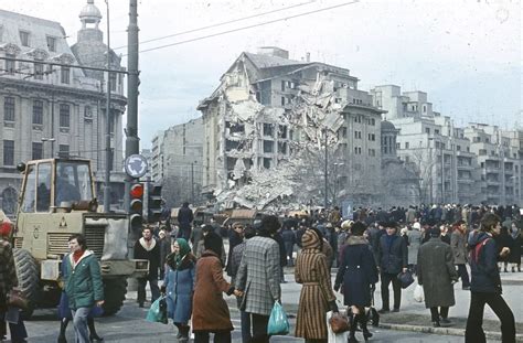 Blocul Dunarea Dupa Cutremurul Din 4 Martie 1977 Săptămîna Eugen Barbu