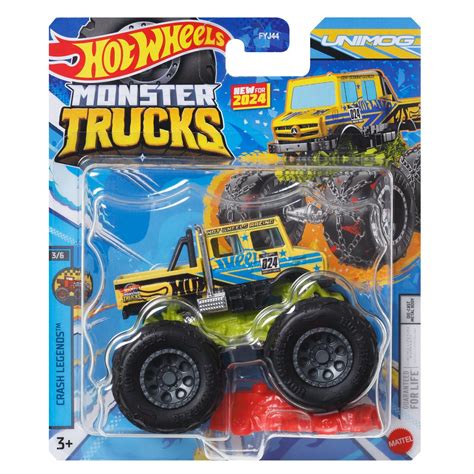 Hot Wheels Monster Trucks Scale Vehicle Mix Case Of