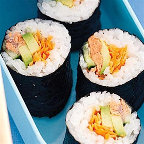 Salmon Sushi Rolls