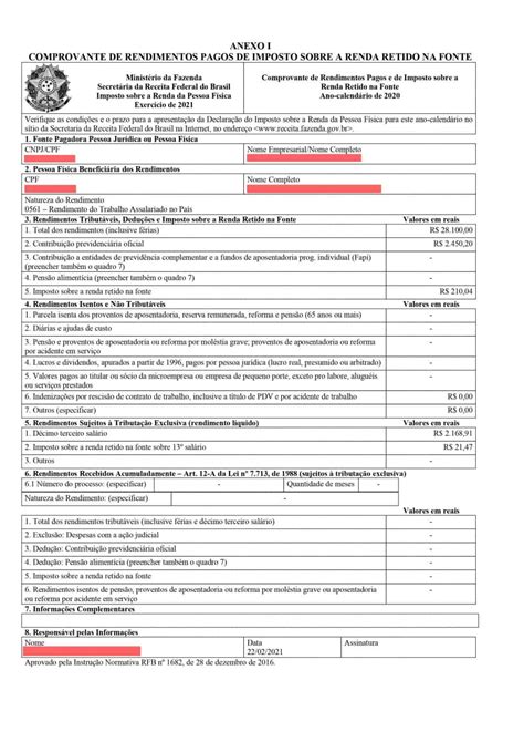 Informe De Rendimentos Da Empregada Doméstica 2021 Como Gerar