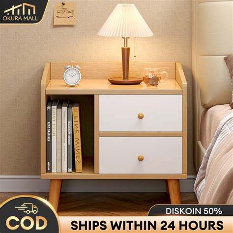 Jual Meja Nakas Tidur Minimalis Bedside Table Meja Nakas Kayu Bedside