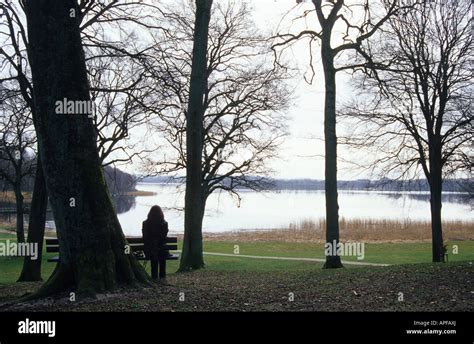 Skanderborg Lake in Denmark Stock Photo - Alamy