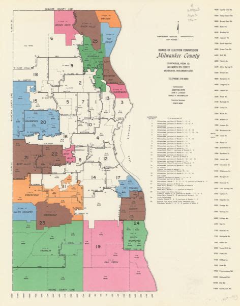 Milwaukee County District Map