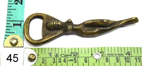 Antique Brass Art Nude Lady Figure Bottle Opener Sexy Baby Decor G47 237 PVC Bottle Opener