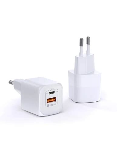 WiWU 33W Gan Fast Charger USB C QC3 0 Power Adapter White Penguin