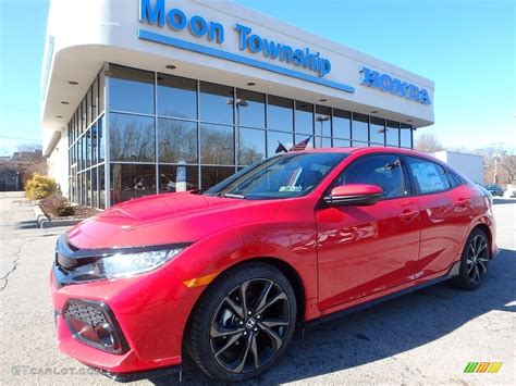 2017 Rallye Red Honda Civic Sport Touring Hatchback 118458640