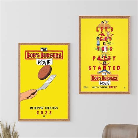 Bob Burgers Movie Poster - Etsy