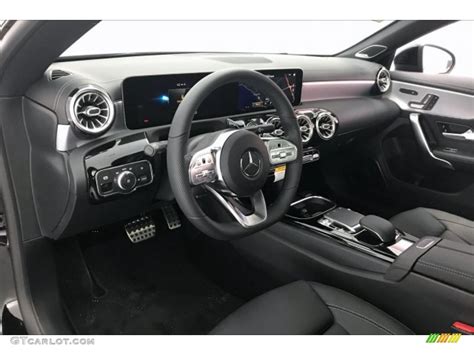 Black Interior 2020 Mercedes Benz Cla 250 Coupe Photo 136901284