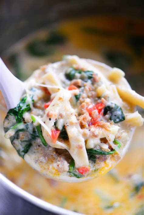 Italian Sausage Soup Recipe - The Gunny Sack