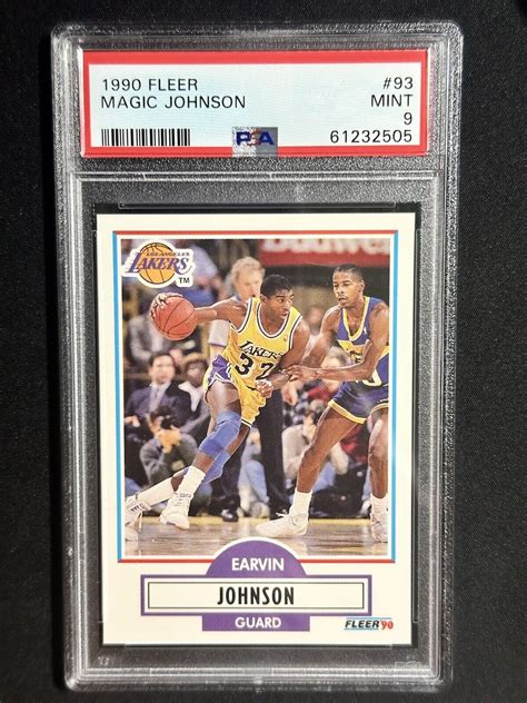 1990 Fleer Magic Johnson Psa 9 EBay