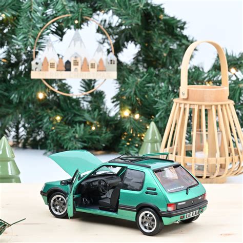 Norev 184847 Peugeot 205 GTi Griffe With Windowroof 1991 Green 1 18