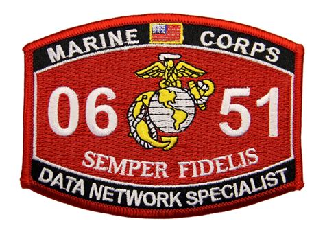 USMC MOS 0651 Data Network Specialist Patch | Flying Tigers Surplus