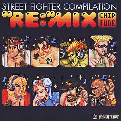 Street Fighter RE:MIX Chiptune compilation streaming on - The Ongaku