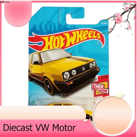 Jual Hot Wheels VW Golf MK2 Kuning Then And Now Volkswagen Mobil Hotwheels Shopee Indonesia