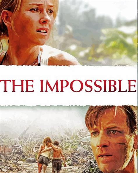 The Impossible Movie Poster Paint By Numbers - Painting By Numbers