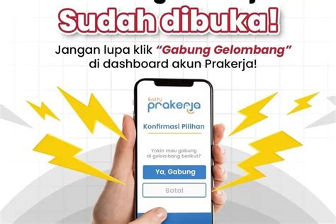 Pengumuman Lolos Kartu Prakerja Gelombang Kapan Diumumkan Cek