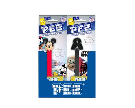 Pez Disney 100th Anniversary Blister Pack Grandpa Joes Candy Shop