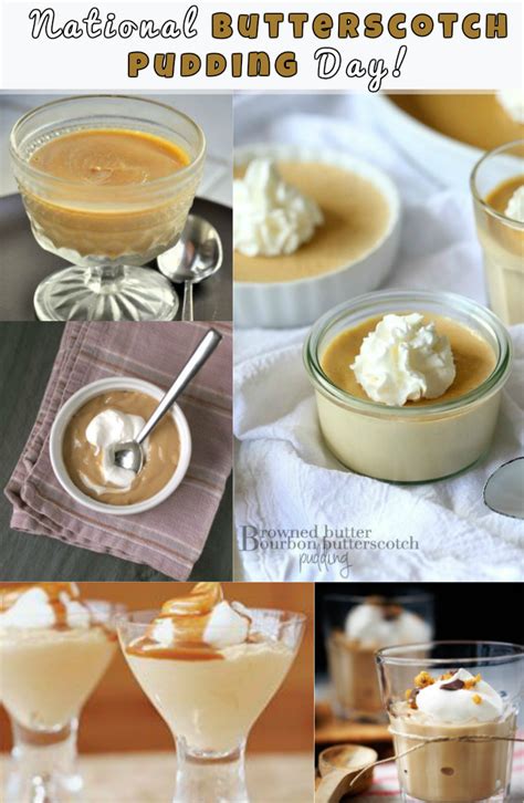 September 19 Is National Butterscotch Pudding Day