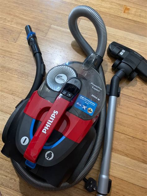 Philips PowerPro Expert Bagless Vacuum Cleaner 2000W, Black, FC9728/61 ...