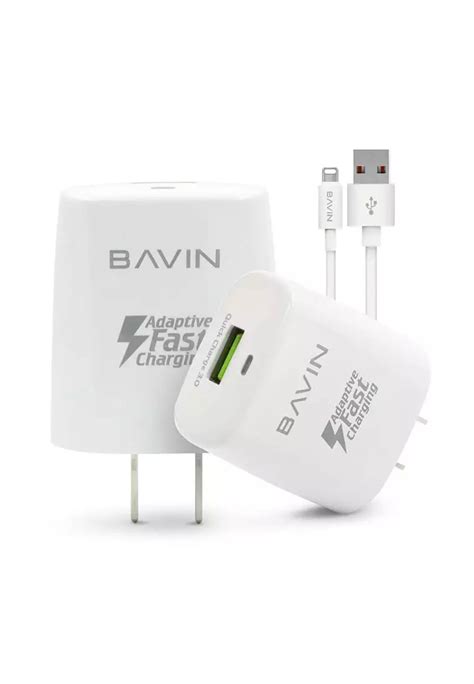 Buy Bavin Pc Fast Charging Qualcomm Charger For Ios Online