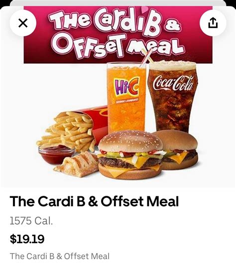 McDonald's Cardi B & Offset Meal Review